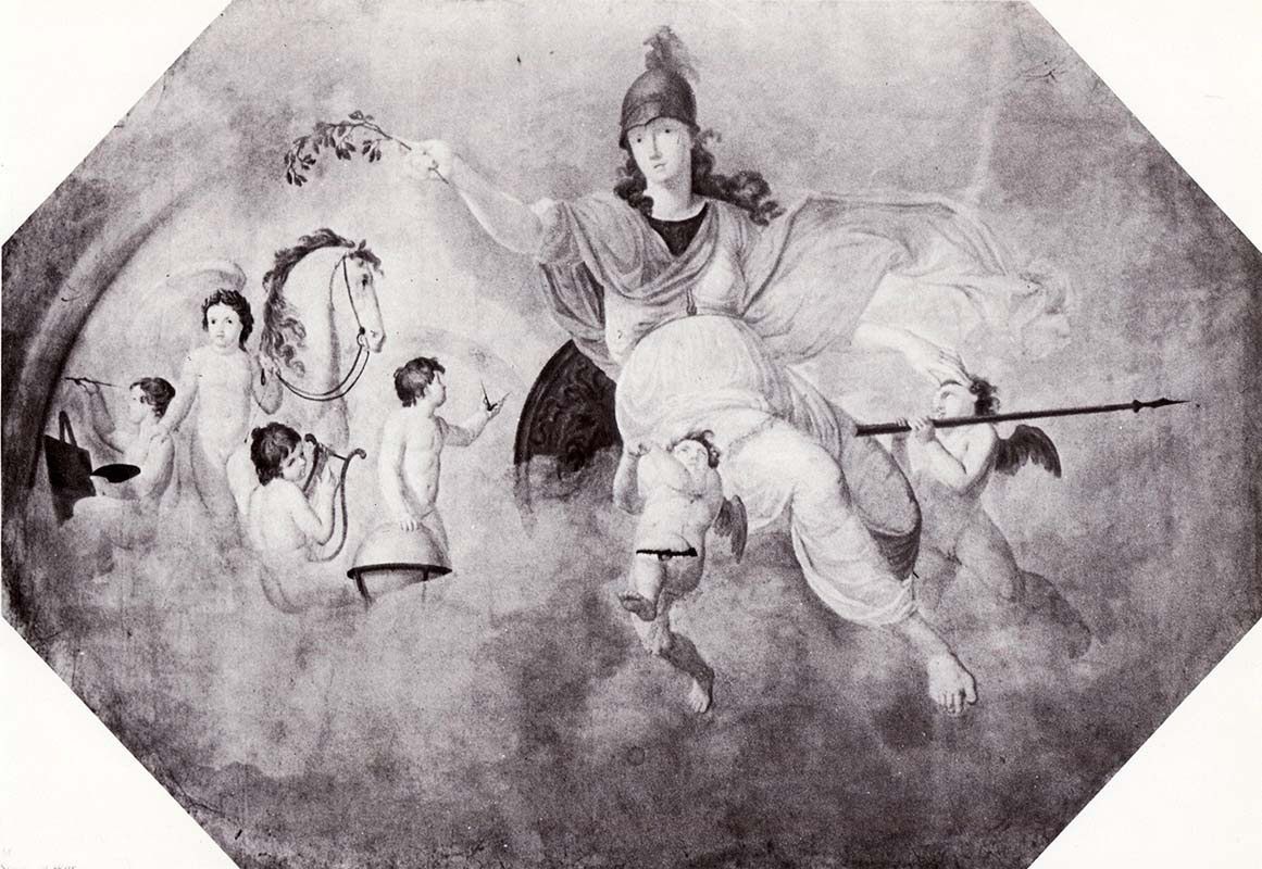 Minerva Throwing Away the Spears of War 